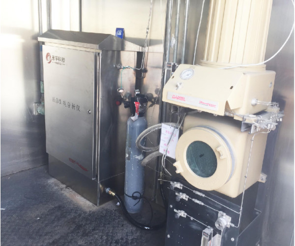 中石油某煤層氣使用現(xiàn)場