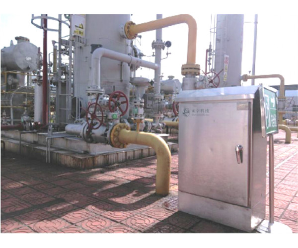 中石化某脫水分輸站使用現(xiàn)場