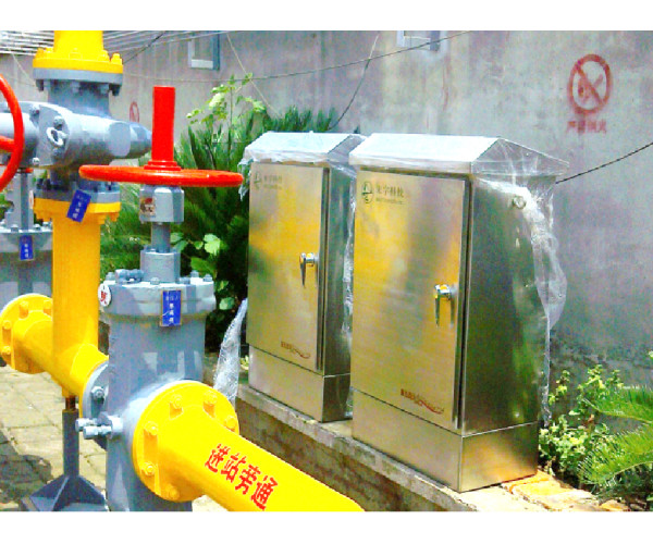 中石化某輸氣站使用現(xiàn)場