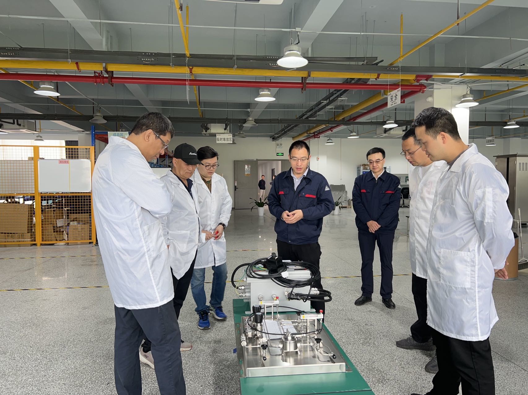 中石油天然氣流量計量技術(shù)研究項目組到米字科技開展階段驗收